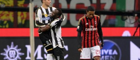Milan, scoasa din Cupa Italiei de Udinese
